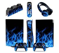 Protettivo Per PS5 Console Disc Edition & Digital Edition Sticker Vinyl Decal Cover Per Ps5 Controller & Charging Station & Headset & Media Remote 12716 Senza Bolle E Senza Residui(Digital Edition)