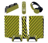 Protettivo Per PS5 Console Disc Edition & Digital Edition Sticker Vinyl Decal Cover Per Ps5 Controller & Charging Station & Headset & Media Remote 29758 Senza Bolle E Senza Residui(Digital Edition)