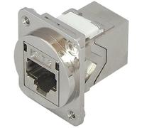 Protetto CAT6 Attraverso Accoppiatore,8P8C F-F Adattatore Convertitore Da