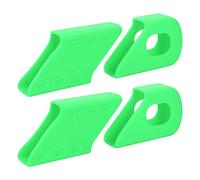 Protettore a manovella della mountain bike sustvita, stivale braccio manicotto 4pcs per protezione e stile (Verde)