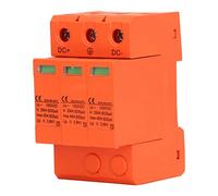 Protettore contro le sovratensioni DC 3P, dispositivo di protezione contro le sovratensioni fotovoltaiche con finestra visiva, protezione da surriscaldamento e sovracorrente, 40 kA