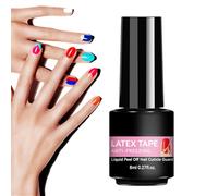 Protettore Cutaneo per Smaltatura Unghie - 8ml Strumenti Da Manicure Da Salone | Gel Basecoat Sfogliabile - Per Viaggi e Vita Quotidiana Per Lei e Regalo