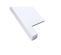 Protettore Da Davanzale Acrilico Copertina Da Davanzale A Forma Di Coda Di Davanzale Impermeabile/pvc/facile Da Pulire Scheda Moderna Del Davanzale Per Finestre(120cmx15cm (47 1/4" x5 7/8"))