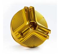 Protettore del serbatoio Accessori Moto CNC Tappo Olio Motore Coperchio Per Kawasaki Z800 2013 2014 2015 2016 2017(Jaune)