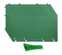 Protettore del trunk di albero - 6 pezzi Guardie alberi Protettore trunk | Protettoredella guardia 'impianto | Alberi Trunkwrap Tree Bork Protectors espandibile Trree Avvolgimenti con 50 cravatt