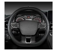 Protettore del volante Coprivolante Tipo D Per Citroen C3 II III 2009 2010 2011 2012 2013 2014 2015 2016 2017 2018 2019 2020 Decorativo Protezione(Nero)