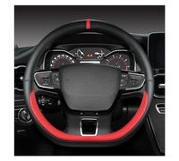 Protettore del volante Coprivolante Tipo D Per Citroen C3 II III 2009 2010 2011 2012 2013 2014 2015 2016 2017 2018 2019 2020 Decorativo Protezione(Rosso)