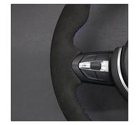 Protettore del volante Per BMW Per F11 Per X2 Per F25 Per F32 Per F33 Per F36 Per F39 Per X3 Per F48 Coprivolante Per Auto Nero Cucito A Mano Decorativo Protezione(Yellow Thread)