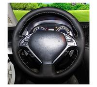 Protettore del volante Per Per QX50 Per G25 Per G35 Per G37 Per EX25 Copertura Volante Dell'automobile Pelle Antiscivolo Treccia Accessori Decorativo Protezione(Red Blue Thread)