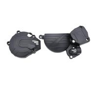 Protettore della frizione Protettore Accensione della pompa 'acqua Coperchio compatibile con kews K18 HJ250 KT250 DT230 MT250 TSE250R Adatto a vari bici da 250 cc e modelli di motocross(Black Set)