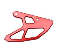 Protettore della protezione del disco del pinza del freno posteriore Compatibile con CR125R CR250R CRF250R 450R 250X 450X 250 450RX 450L Modelli T4 T6 MODELLI DI BIKE DIRT(Type A Red)