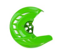 Protettore della protezione della protezione del disco freno Compatibile con KX125 KX250 06-08 KX250F 06-19 KX450F 06-18 KLX450R 06-18 KXF 250 450 Moto(Green)