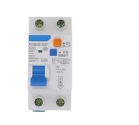 Protettore di dispersione, interruttore dell'aria, 6A 16A 32A 40A 10mA 30mA 0.01A 1P+N RCBO Residual Current Circuit Breaker Overcurrent Differential Breaker(63a,30mA 1P 1N)
