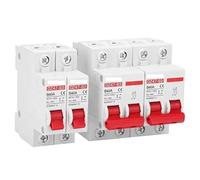 Protettore di dispersione, interruttore dell'aria, DC MCB 12V 24V 48V 60V 110V Circuit Breaker Battery Protect Switch Positive Negative Short Circuit 10A 20A 50A 100A 125A 150A(6a,2P)