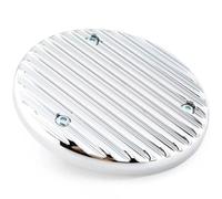 Protettore di protezione del coperchio della frizione del motore per moto sinistro destro compatibile con GB350 NC59 CB350 CB350S Modelli 2021 e timer tappo statore a manovella(Right Chrome)