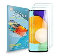 Protettore di Schermo Compatibile per Samsung A52 5G 9H Durezza Anti Graffio Bolla Libera Caso Amichevole Chiaro HD Vetro Pellicola Protettiva Compatibile per Samsung A52 5G