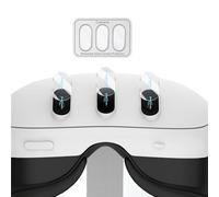 Protettore di vetro temperato dell'auricolare di VR per Meta Quest 3, pellicola protettiva della lente della macchina fotografica di VR, protezione forte antigoccia degli accessori di gioco di VR