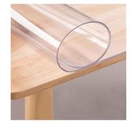 Protettore for tovaglia rettangolare in vinile trasparente resistente all'olio, 2 mm, dimensioni multiple(254 x 762 cm)