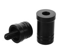 Protettore Giunto Stecca Biliardo Nero Plastica 5,5x2x2cm | Protezione Filetti per Giunti, Portatile per Club e Trasporto, Riduce Usura e Mantiene Stabilità