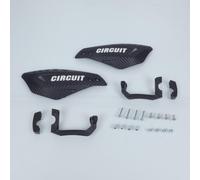 Protettore mano Circuit Equipment Vector carbonio / bianco per moto