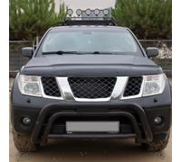Protettore per cofano ONEWAY AUTO ACCESSORIES compatibile con Nissan Navara D40 2005-2010 - Nero lucido
