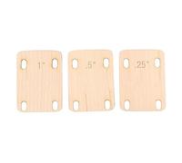 Protettore per distanza per autorizzazioni per ammortizzatore per ammortizzatore per ammortizzatore per ammortizzatore per ammortizzatori di qualità in legno di chitarra elettrico (1pc 1 ° 1pc 0,5 °