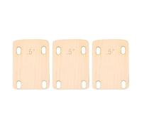 Protettore per distanza per autorizzazioni per ammortizzatore per ammortizzatore per ammortizzatore per ammortizzatore per ammortizzatori di qualità in legno di chitarra elettrico (3pcs 0,5 °)