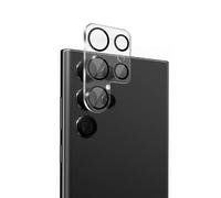 Protettore per fotocamera Crong per Samsung Galaxy S23 Ultra, vetro temperato trasparente
