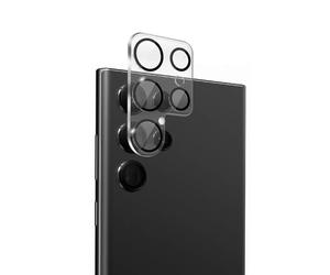 Protettore per fotocamera Crong per Samsung Galaxy S23 Ultra, vetro temperato trasparente