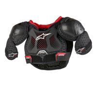 Protettore per il corpo per bambini Alpinestars Bionic Kickstart nero-rosso 7 až 9 let