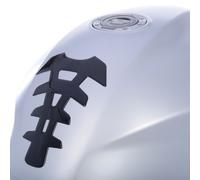 Oxford OX646 Arachnid Gel Spine - Protezione per serbatoio moto, colore: nero