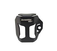 Protettore per serbatoio della pompa del freno posteriore compatibile con Triumph Speed 400 Scrambler 400X, copertura in rete per olio del serbatoio del liquido moto (Scrambler 400X)
