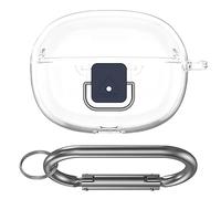 Protettore Silicone Morbido compatibile con Auricolari In-Ear Wireless SHOKZ OpenDots ONE | Resistente ai Graffi e agli Urti | Custodia Protettiva con Gancio a Moschettone