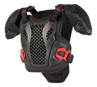 Protettore toracico Alpinestars Bionic Action Youth nero-rosso S/M