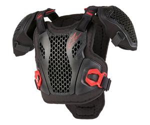 Protettore toracico Alpinestars Bionic Action Youth nero-rosso S/M