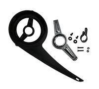 Protettore Universale per Catena Bicicletta 32D 34D 36D 38D Facile da Installare Protettore per Catena Bicicletta Copertura per Catena Bicicletta per Strada (Set Completo Nero)