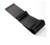 Protettore Volante Auto Kit Di Accessori Per Interni Auto Morbidi Antiscivolo 38 Cm E 15 Pollici Coprivolante Per Auto(B-BLACK-BLUE)