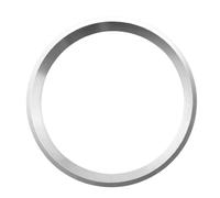 Protettore Volante Auto Per Benz Per GLE Per CLA Per GLA Per W213 Per W246 Accessori Interni Volante Per Auto Centro Cerchio Anelli Di Copertura(51mm silver)