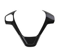 Protettore Volante Auto Per Ford Per Ecosport 2013-2017 Per Fiesta MK7 2009-2017 Accessori Interni Copri Volante Per Auto Paillettes Trim(1hole piano black)
