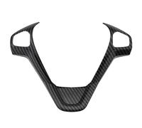 Protettore Volante Auto Per Ford Per Ecosport 2013-2017 Per Fiesta MK7 2009-2017 Accessori Interni Copri Volante Per Auto Paillettes Trim(2hole carbon black)