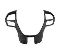 Protettore Volante Auto Per Ford Per Everest Per Explorer Per Endeavour 2015 2016 2017 2018 2019 2020 Accessori Auto Volante Copertura Trim(Wood black)