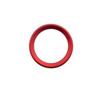 Protettore Volante Auto Per Per 1 2 3 5 Serie 2011-2021 M3 M5 E36 E46 E60 E90 E92 F30 F31 F25 Volante Per Auto Anello Cerchio Adesivo Trim(Red)