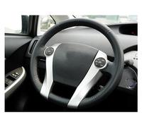 Protettore Volante Auto Per Toyota Per Prius Per Aqua 2009 2010 2011 2012 2013 2014 Accessori Assetto Copertura Del Volante Dell'automobile(Black line)