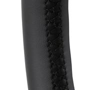 Protettore Volante Auto Per VW Per Golf 5 Mk5 Per GTI R32 Per Passat R Per GT 2005 Sterzo Wrap Copertura Del Volante Dell'automobile Traspirante(Black line)