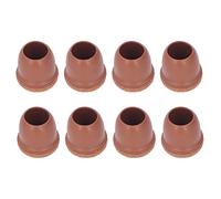 Protettori del Pavimento delle Gambe di Sgabello, Cuscinetti in Feltro per Sedie Gambe TPE Protezione per Protezione Gambe Gambe Set Kit Set 8pcs Copritura Gambe Coperchio Gamba Tappi per le Gambe (M)