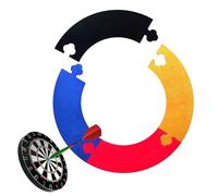 Protettori di Pareti della Carta del dardo - Protezione della Parete di Supporto della Tavola Dart | Splicing Round Circolo per la Tavola del dardo Proteggere Le Pareti | Anello esterno impiombato co