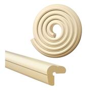Protettori EdgeCorner, Paraspigoli for bordi tavolo NBR Striscia paraurti a prova di bambino Multicolor 400x1,5x3,5 cm(Beige)