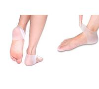 Protettori Fascite Plantare in Silicone, 2 Pezzi | Proteggi Tallone, Gel Cuscinetto Tallone, Supporti per Tallone, Sollievo Dolore