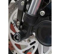 proteggi di forcella r & g racing-nero per ricambi moto
