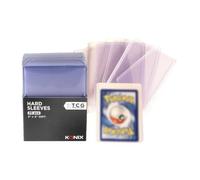 Protettori per carte KONIX Hard Sleeves 67x92 mm Confezione da 25 Trasparenti (top-loading) - Nouvo